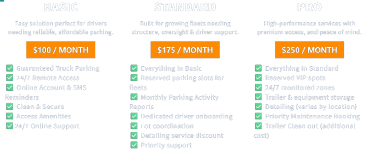 Private Parking Company’s Facilities